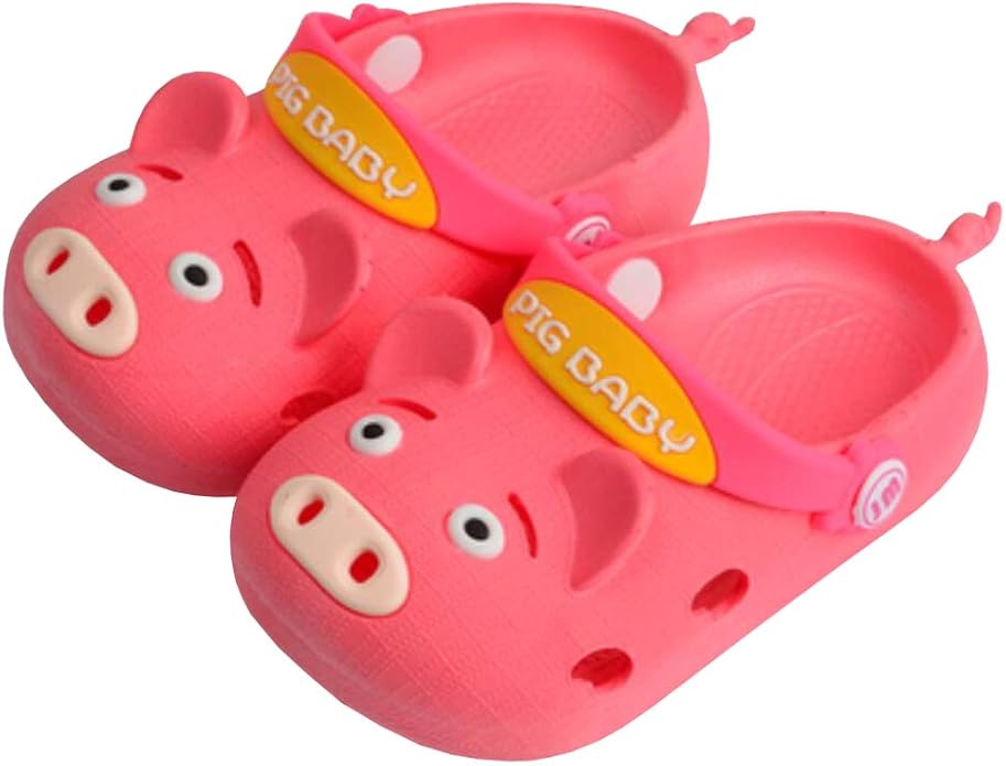 Funny Sandals Baby Closed Toe Flat Sliders Boys Girls Piggy Shoes Summer Amazon.co.uk Shoes & Bags
