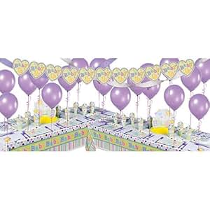 Amazon.com: Tiny Bundle Baby Shower Deluxe Party Kit: Toys ...