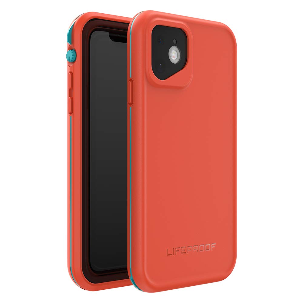 LifeProof for iPhone 11, Waterproof Drop Protective Case, Fre Series, Orange