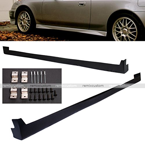 97 98 99 00 01 Honda Prelude Optional Style PU Side Body Skirt Kits Spoiler