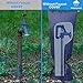 POKONBOY 2 Pack Large Outdoor Faucet Cover - Hose Bib / Freeze Pipe Faucet Socks Insulated for Winter Freeze Protection - 21.7 x 7.8 Inches Large Size