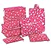 7 Set Packing Cube System, 3 Travel Cubes, 3 Pouches, 1 Shoe Bag, Travel Luggage Organizer