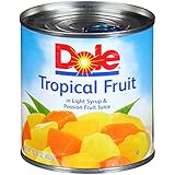 Dole Tropical Fruit in Light Syrup and Passion Fruit Juice, 15.25 Ounce (Pack of 12)