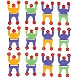 Kidsco Wall Climber Crawler Sticky Men - 2.75 Inches - Pack of 12 - Sticky Climbers Assorted Colors – for Kids Great Party Favors, Bag Stuffers, Fun, Toy, Gift, Prize, Piñata Fillers