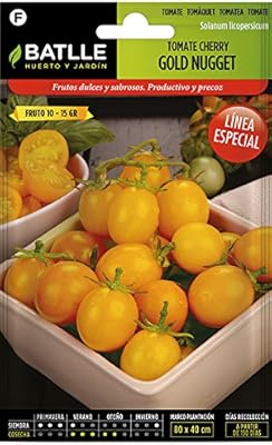 Semillas Hortícolas - Tomate amarillo Golden Nugget - Batlle ...
