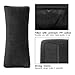Kids Seatbelt Pillow, ILIVABLE Universal Car Safety Belt Shoulder Pad Neck Protector Plush Vehicle Non-Slip Seat Belt Cover for Child, Adult Travel (Black, 1 Pack)