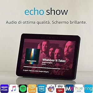 Echo Show (2ª generazione) – Resta sempre in contatto con l’aiuto di Alexa – Nero