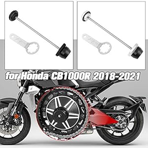 Lorababer Motorfiets Achter As Vork Vallende Pad Geschikt voor Honda CB1000R 2018 2019 2020 2021 Wiel Schuifregelaar…