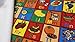 Mybecca Kids Rug ABC Fruit Area Rug 5 Ft. X 7 Ft.