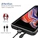 EFFUN Samsung Galaxy Note 9 Waterproof Case, IP68 Certified Shockproof Snowproof Dustproof Full Body Protection Underwater Cover with Built-in Screen Protector for Samsung Galaxy Note 9 Black