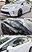 JDM 3D Style Smoked Window Visor Vent Shade Compatible with 2010-2015 Toyota Prius ZVW30