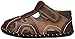 pediped Brody Originals Fisherman Sandal (Infant/Toddler),Brown Tan,Medium (12-18 Months)