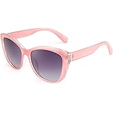 FEISEDY Polarized Vintage Sunglasses American Womens Square Jackie O Cat Eye Sunglasses B2451