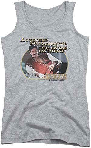 Xena Warrior Princess A Good Thief Juniors Tank Top Shirt ATHLETIC HEATHER SM