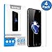 iPhone 8 7 6s 6 Screen Protector [4 Pack] KAFKA Tempered Glass/Case Friendly Screen Protector for Apple iPhone 8/7 / 6 / 6s [4.7