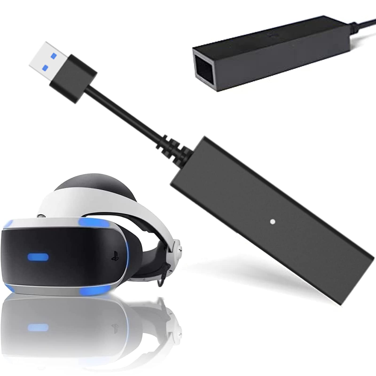 JZW-Shop PS VR Adapter PS4 Camera Adapter for Playing PS VR on PS5, PS4 PSVR to PS5 Converter Cable