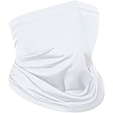 Achiou Neck Gaiter Face Mask Scarf Dust Sun Protection Cool Lightweight Windproof, Breathable Fishing Hiking Running…