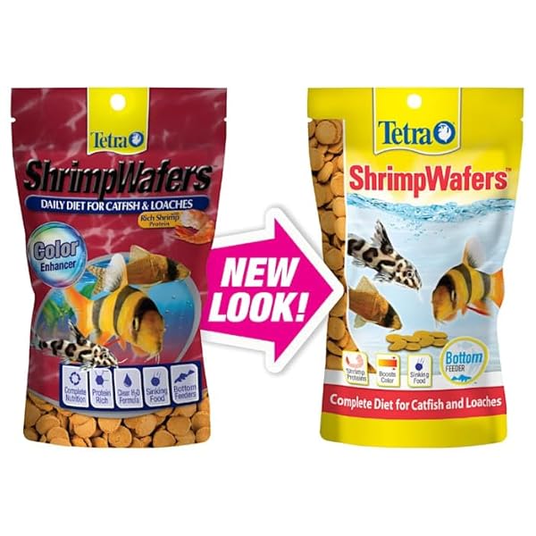 TETRA SHRIMPWAFERS COMPLETE DIET FOR CATFISH AND LOACHES 3 OUNCE