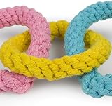 Petface Little Petface Rope Hearts Puppy Toy view 3