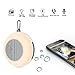 Bluetooth Shower Speaker Colorful Led Light, Portable Mini Shower Travel Speaker IP65 Waterproof,FM Built-in Mic TF Card Port, Micro USB Outdoor, Sports, Pool, Beach, Hiking, Camping