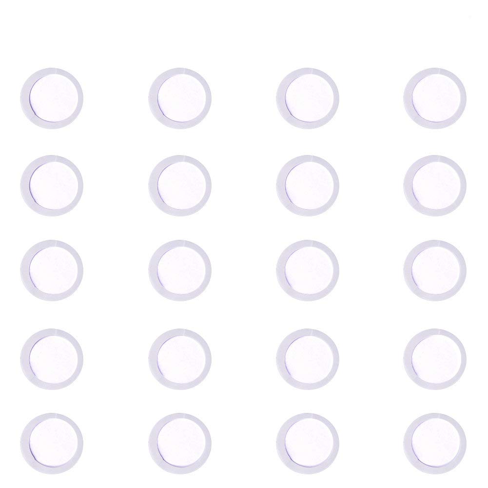 WANDIC 20 Pack Membrane Flute Diaphragm Mouth for Kazoos