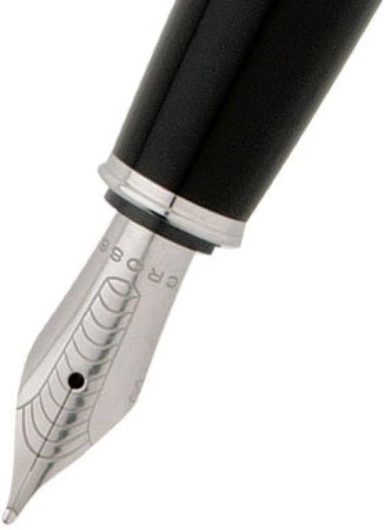Cross Bailey Fountain Pen - Matte Black & Chrome Trim - Image 4