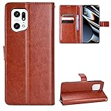 Jiajihua Cover Compatible with Oppo Find X5 Pro [PU