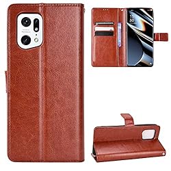 Jiajihua Cover Compatible with Oppo Find X5 Pro [PU