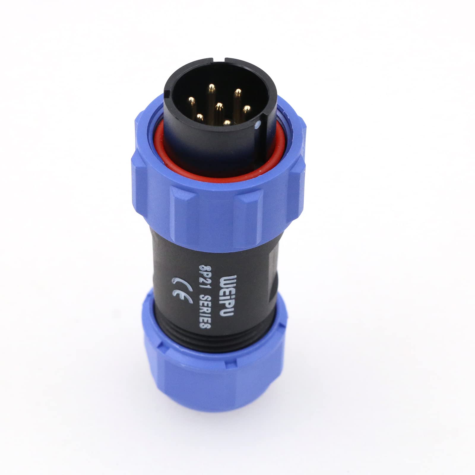 Eonvic Weipu SP21 7 Pin Male Plug Panel Mount Waterproof IP68 Connector Cable Industrial Circular Solar Electrical Connector