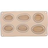 AUTSUPPL Pebble Mold Large Ice Cube Molds Candle Molds Baking Pan Silicone Molds Kitchen Supply Mini Chocoflan Mold Silicone