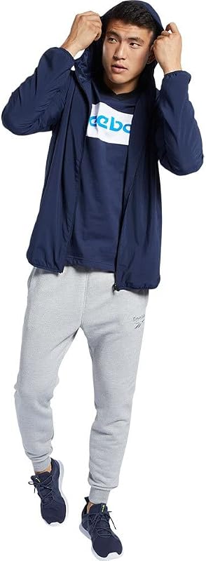 ID Train Woven Jacke Giacca da uomo, Blu (Vecnav), L