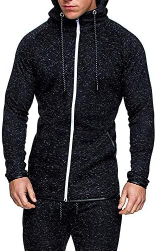 Men's Full Zip Tracksuit Set Jogging Sweatsuit Activewear Hoodie Pants Sets Fall Winter Clothes