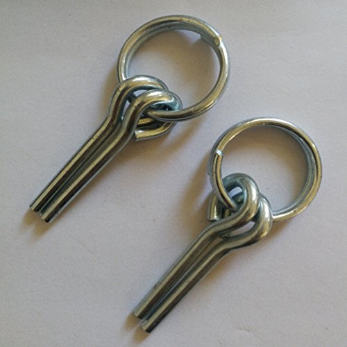 image for EDTara 2Pcs Awning Tent Poles Rings Connector with 2 Pins for Outdoor 