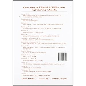 ENFERMEDADES INFECCIOSAS DE LOS ANIMALES