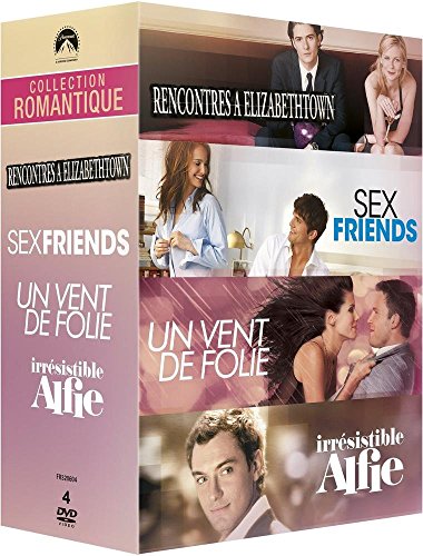 Paramount Collection Romantique : Rencontres À Elizabeth Town + Sex Friends + Un Vent De Folie + Irrésistible Alfie - Pack