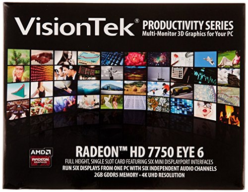 VisionTek Radeon 7750 2GB GDDR5 6M (6x MiniDP) - 900614