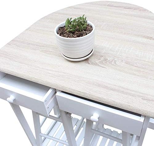 Modern bar dining set with two stools, priced at $102.99 as of August 9, 2023.