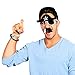 Sun-Staches Pirate Sunglasses | Costume Accessory Party Favor | UV400 | One Size Fits Most