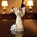 Elements Love Angel Figurine by Pavilion, Copper Accents, 6-Inch, Inscription to Love and Be Loved is The Greatest Joy