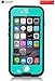 AOWOTO Cases for iPhone 6 / iPhone 6s Waterproof Case 4.7 inch , [Grid Series] 6.6ft Depth Under Water Dirtpoof Shockproof Snowproof protective Cover ( Grass Blue / Teal )