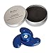 Boomerang Shape Figit Spinner Toy DolTec Aluminium alloy High Speed Table & Hand Spinner EDC Focus Toy Relieve Stress, Anxiety, ADHD, and Boredom (Blue)