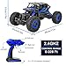 Cradream RC Car Off Road Remote Control Truck Monster Vehicle 4WD 1: 18 Scale Remote Control Car High Speed 2.4Ghz Radio Controlled Climbing Racing Crawler Toys for Boys Kids Adults Gifts Blue