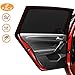 KUYANG Car Window Shade, 2 Pack ( Size L ) Car Sun Shade for Car Window, Universal Breathable Mesh for Back Seat Windshield, Good for Kids, Passengers, Fit Most of Vehicles.