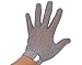 All Stainless Steel, No Fabric - Chainmail Mesh Butcher Glove - Sizes XXS to XL Available - ISO, FDA Compliant