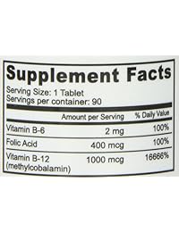 Deva Vitamina vegana B-12 - Lozenges de disolución rápida, 2