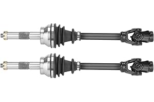 MAGORFAS Front CV Axle Shaft for Polaris Sportsman Scrambler 400 500 4x4 6x6 1995 1996 1997 1998 1999 2000 2001 2002 2003 2004 2005 2006 2007 2008 2009 1380063 1380066 1380085-1 Pair Left & Right