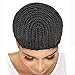 Vivica A Fox Hair Collection Cornrow Pro Cap Horseshow with Comb, Medium, 1B, 2 Ounce