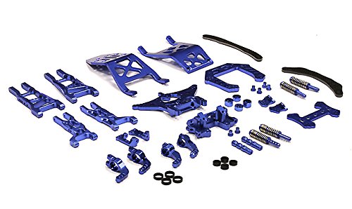Integy RC Model Hop-ups T8032BLUE Evolution Conversion Set for Traxxas 1/10 Electric Stampede 2WD