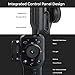 Zhiyun Smooth 4 3-Axis Handheld Gimbal Stabilizer, Integrated Control Panel Design iPhone Android Smartphones GoPro, Object Tracking Vertigo Shot(Hitchcock Zoom) More