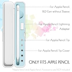 Carrying Case for Apple Pencil 2nd Gen and 1st